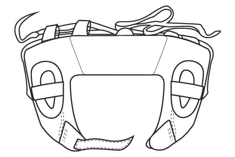 Boxxerworld Open face Head guard (Tyson)